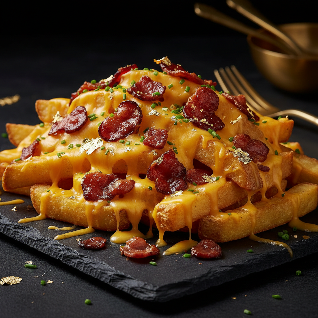 Loaded Fries Cheesy Bacon