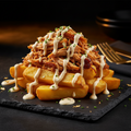 Loaded Fries Pulled Chicken